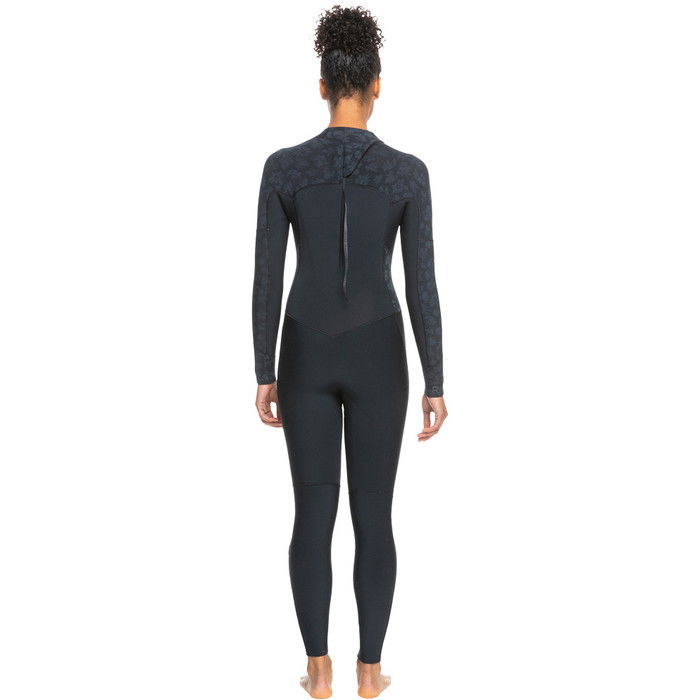 2024 Roxy Womens Swell Series 5/4/3mm Back Zip Wetsuit ERJW103127 - Black